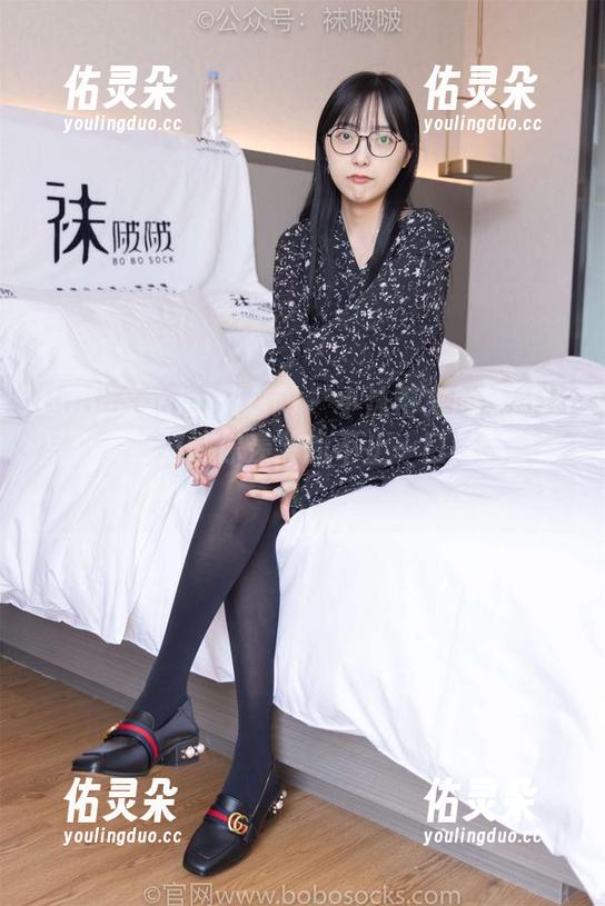 BoBoSocks袜啵啵 - 小沫带来的厚肉丝写真，绝对让你羡慕的不止一口肉的厚度！