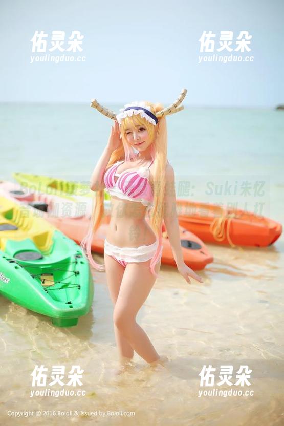 BoLoli菠萝社-Suki朱忆音 BoLoli菠萝社 - 无敌青蛙腿:Suki朱忆音瑜伽资源,教你怎么优雅地看着别人杠铃!