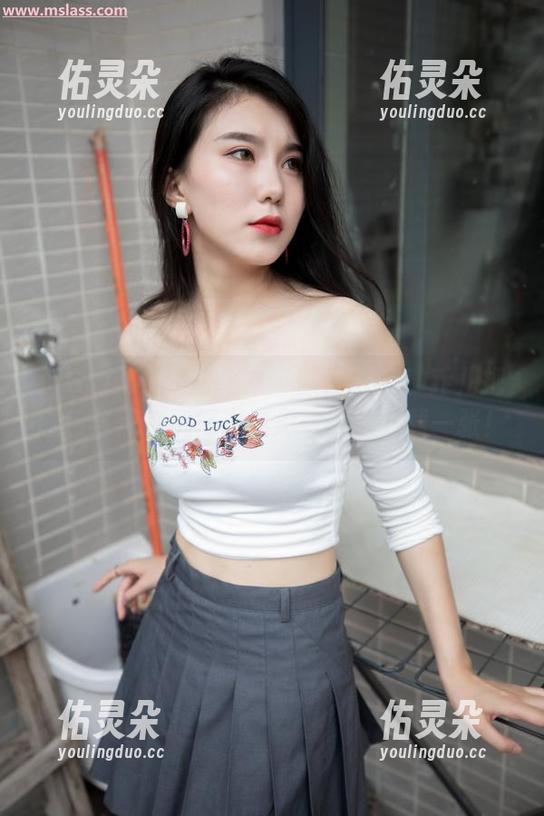 MSLASS梦丝女神 - 图库新宠！乔儿把肤色与黑色玩得淋漓尽致，快下载一张！