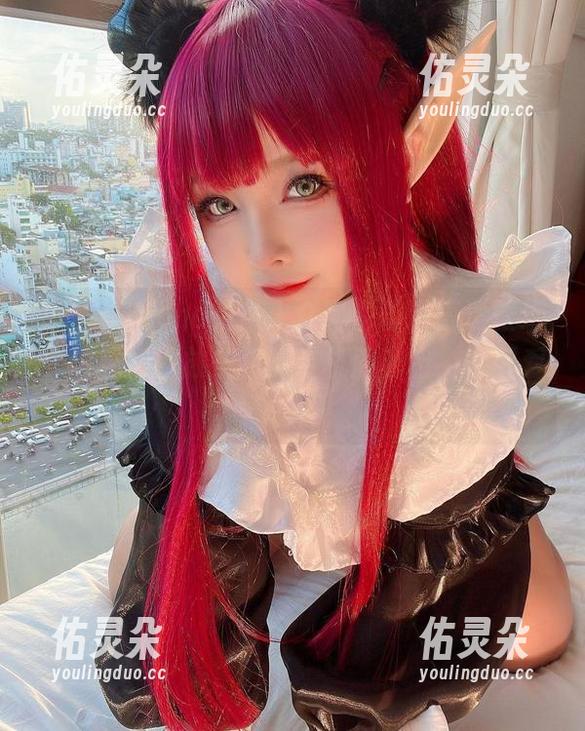 SayoMomo SayoMomo的愚人众阿蕾奇诺高清壁纸,超想把她放在我的手机屏幕上,太可爱了