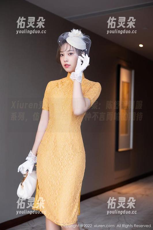 Xiuren秀人网 - 美图档案：陈舒羽制服系列，仿佛在撩拨着某种不言而喻的期待。