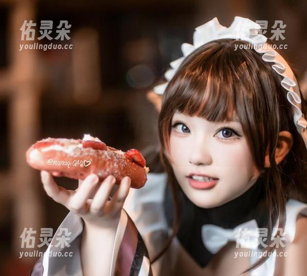 七七娜娜子 七七娜娜子的最新作品集终于来了,㭴野牛牛女仆,感觉像是走进了梦里!
