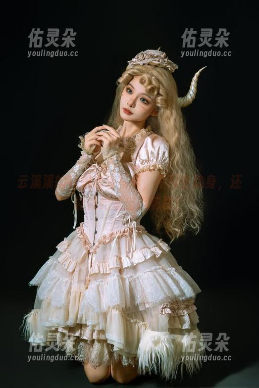 云溪溪的花魁忍者写真，不仅会隐身，还能隐约透出点花样！
