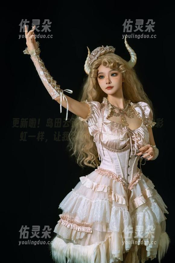 更新啦！岛田云溪的美图像古风敦煌的彩虹一样，让我忍不住想为她打call！